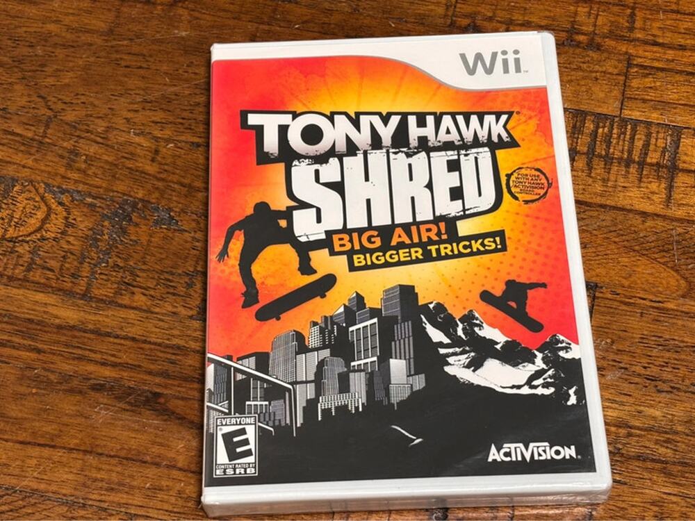 Tony Hawk Shred - Nintendo Wii Activision Pro Skater Game - New Sealed 2010